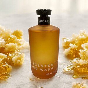 NEW Asquith & Somerset - Honey Scented Glass Bottle Hand Wash - 16.25 fl oz